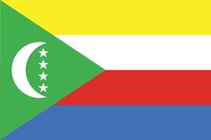 comoros flag design vector