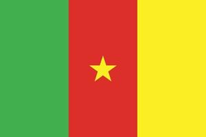 cameroon flag design vector