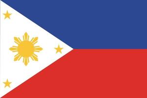 philippines flag design vector