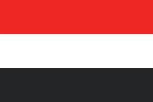 yemen flag design vector