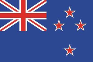new zealand flag design vector