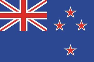 new zealand flag design vector