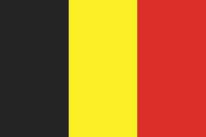 belgian flag design vector