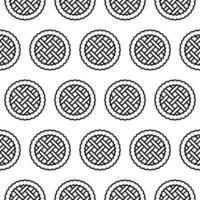 Outline apple pie seamless pattern isolated on white background. vector