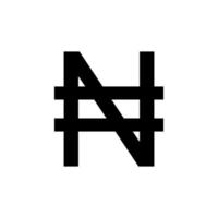 Nigeria Currency Symbol, Nigerian Naira Icon, NGN Sign. Vector Illustration