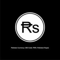 Pakistan Currency Symbol, Pakistani Rupee Icon, PKR Sign. Vector Illustration