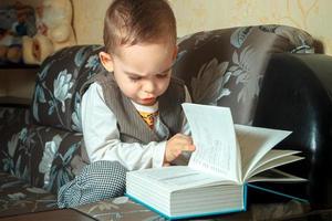 boy in elegant suit photo