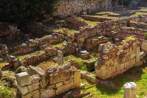 ruinas antiguas en grecia foto