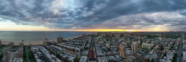 Subway tracks along southern Brooklyn, serving Coney Island, Brighton Beach, Ocean Parkway and Sheepshead Bay. photo