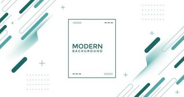 Modern background .geometric style, various green stripes vector