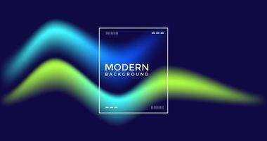 Modern background .full color .liquid effect with a dark blue color with a blend of light effects vector
