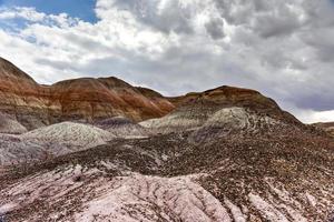 Blue Mesa in Petrified Forest National Park, Arizona, USA photo