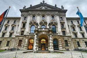 Munich, Germany - July 7, 2021 -  District Court Palace of Justice in Munich, Germany photo
