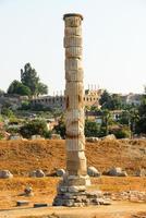 Temple of Artemis ruins. It is one of the seven wonder of ancient world. Located in Selcuk, Turkey. photo