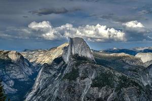 Glacier Point, an overlook with a commanding view of Yosemite Valley, Half Dome, Yosemite Falls, and Yosemite's high country. photo