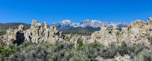 Tufa Formation in Mono Lake, California photo