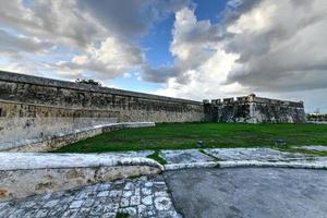 baluarte de san francisco, fortificaciones de san francisco de campeche en mexico. foto