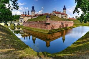 Nesvizh Radziwill Castle is a residential castle of the Radziwill family in Nesvizh, Belarus. photo