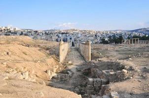 Roman Columns - Jerash, Jordan photo