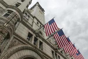 antiguo edificio de correos, washington, corriente continua foto