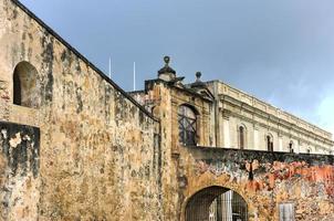 Castillo de San Cristobal in San Juan, Puerto Rico. It is designated as a UNESCO World Heritage Site since 1983. It was built by Spain to protect against land based attacks on the city of San Juan. photo