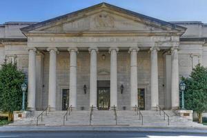 Washington, DC - Apr 3, 2021 -  Daughters of the American Revolution Constitution Hall, a concern hall located near the White House in Washington, D.C. photo