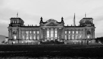 Reichstag, the seat of German government in Berlin. photo