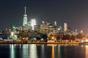 View of the New York City Skyline from Sunset Park, Brooklyn, New York. photo