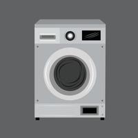 Modern washing machine vector illustration for graphic design and decorative element