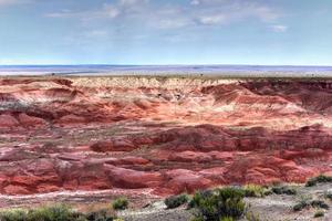 Tawa Point in the Petrified Forest National Park in Arizona. photo