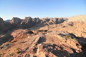 petra en jordania foto