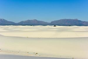 White Sands National Monument in New Mexico. photo