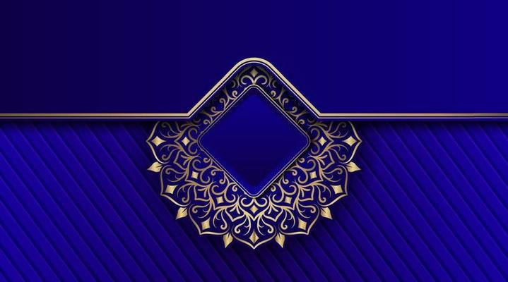 luxury background  with mandala ornament