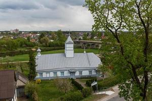 calles y paisajes del casco antiguo de vilnius foto