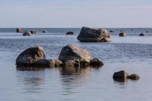 Natural landscapes of the island of Vormsi photo