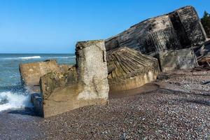 Seaside of Baltic Sea in Summer photo