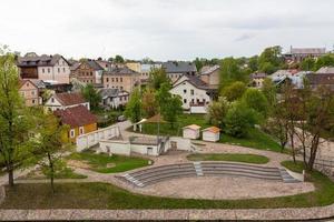 calles y paisajes del casco antiguo de vilnius foto