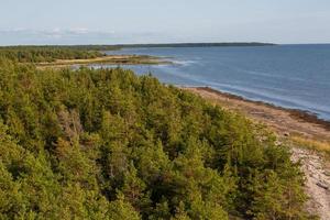 Natural landscapes of the island of Vormsi photo