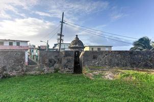 murallas y mirador de san juan, puerto rico. foto