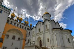 Church of the deposition of the robe in the Moscow Kremlin, Russia photo