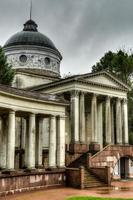 palacio arkhangelskoe, templo yusupov y bóveda funeraria foto