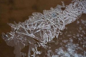 Ice Patterns on Thin Ice photo