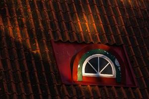 Tallinn Old Town in Summer Evening photo