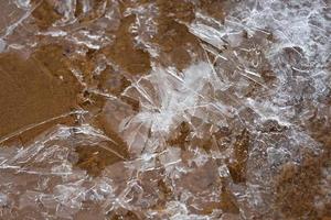 Ice Patterns on Thin Ice photo