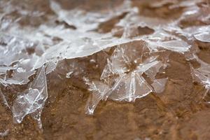 Ice Patterns on Thin Ice photo