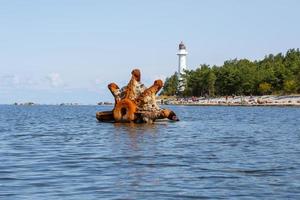 Natural landscapes of the island of Vormsi photo