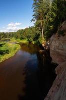 River Gauja in Summertime photo