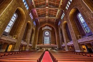 Temple Emanu-El was the first Reform Jewish congregation in New York City and, because of its size and prominence, has served as a flagship congregation in the Reform branch of Judaism, 2022 photo