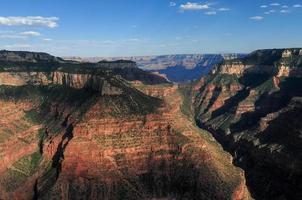 Grand Canyon National Park from the air. photo