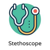 Trendy Stethoscope Concepts vector